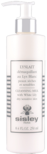חלב פנים לעור רגיל, רגיש ויבש סיסלי 250 מ"ל - Sisley Lysalait Cleansing Milk With White Lily