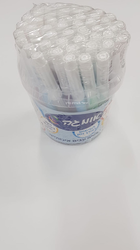 טושים עבים בכוס אומגה 
