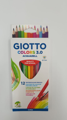 עפרונות צבעונים דקים GIOTTO 