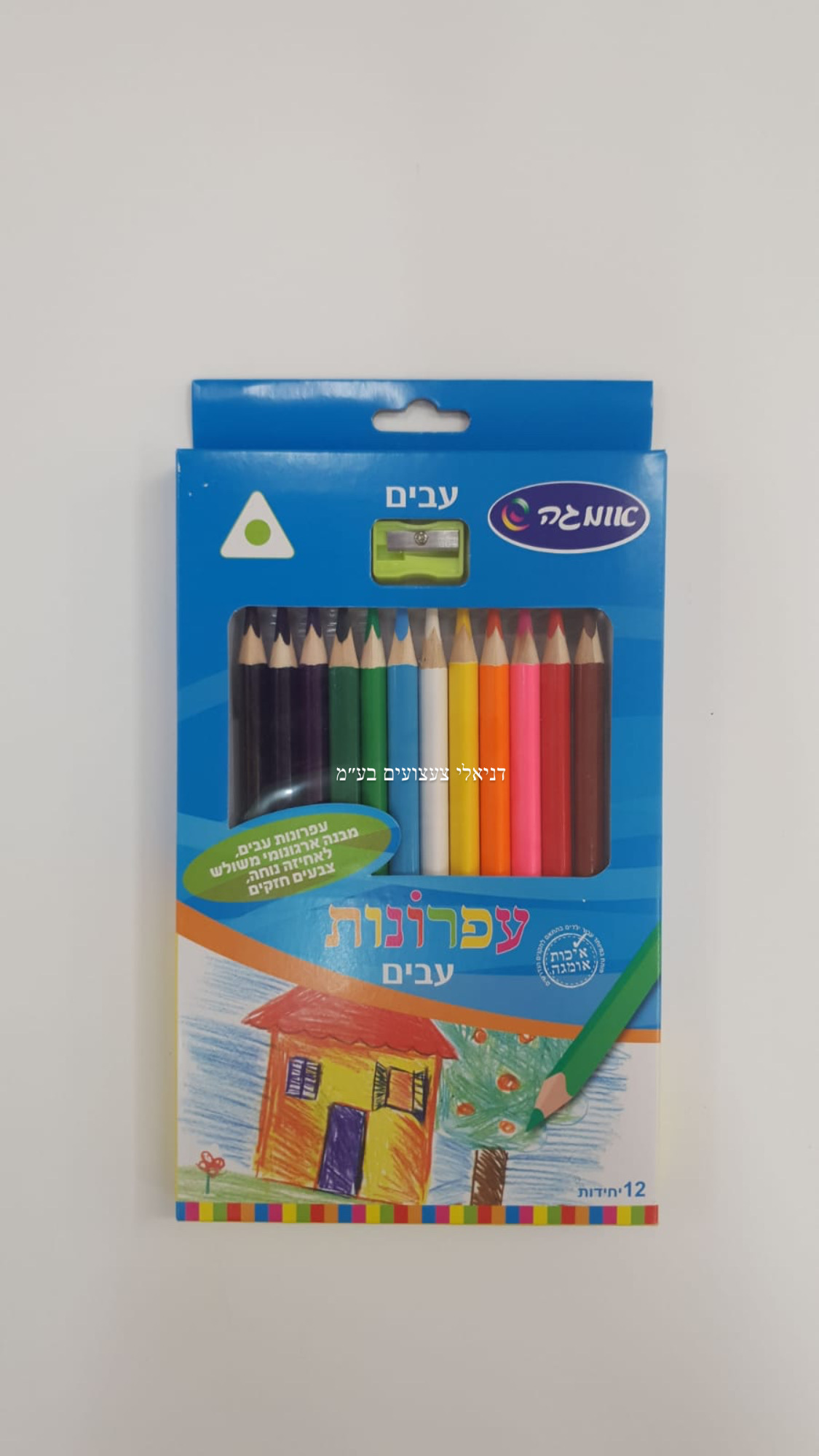 עפרונות צבעונים עבים 