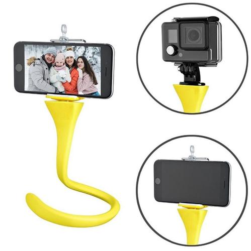 חצובה גמישה לסמארטפון ולמצלמה Octopus