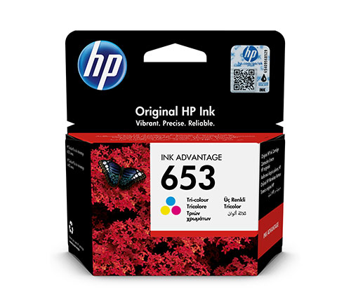  ‏ראש דיו צבעוני מקורי HP 653 3YM74AE