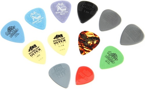 שקית עם 12 מפרטים הפופולריים ביותר DUNLOP PVP102 MD/HV