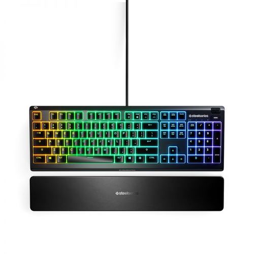 מקלדת גיימינג SteelSeries Apex 3 RGB Gaming Keyboard