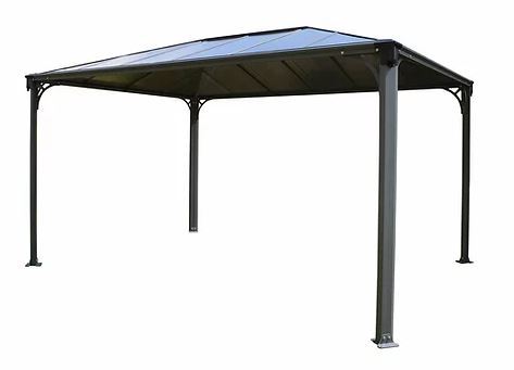 גזיבו לגינה Martinique אפור כהה 3x4.3 | מק