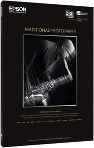 נייר הדפסה +Epson Traditional Photo Paper A3