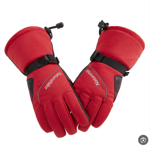 כפפות סקי אטומות למים לשלג ולקור NATUREHIKE 3M SKI WATERPROOF