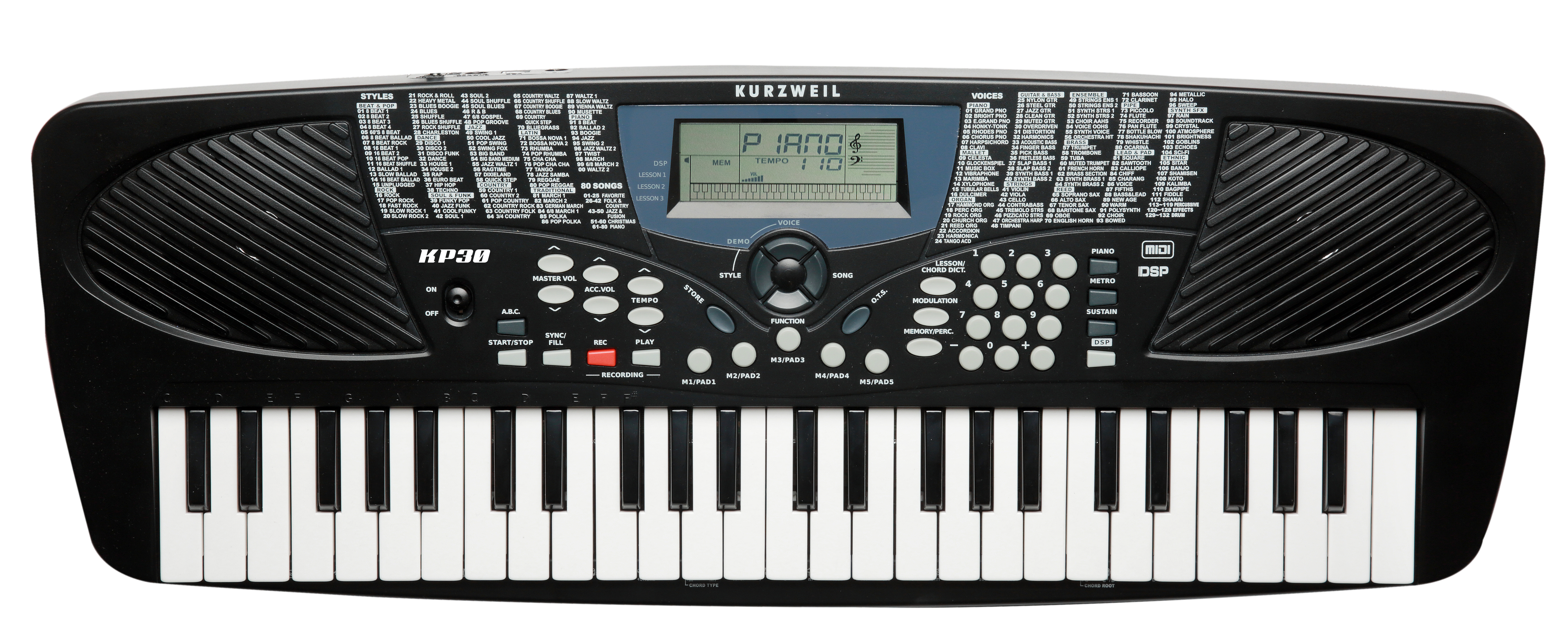 אורגנית 4 אוקטבות KURZWEIL KP30