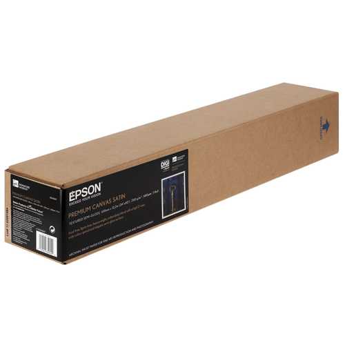 גליל נייר הדפסה Epson Premium Satin Canvas 24