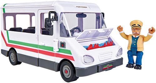 האוטובוס של יענקלה עם 7 מושבים נוסע בנדנוד כולל דמות של יענקלה ומגוון אביזרים