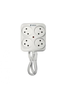 מפצל T4" כולל כבל מאריך 0.3 מ’ +נורת ביקורת OMEGA