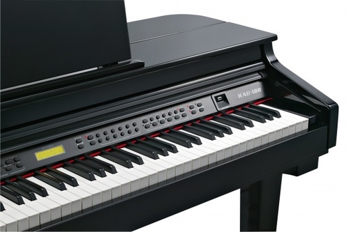 פסנתר כנף חשמלי שחור 88 קלידים KURZWEIL KAG100 BP
