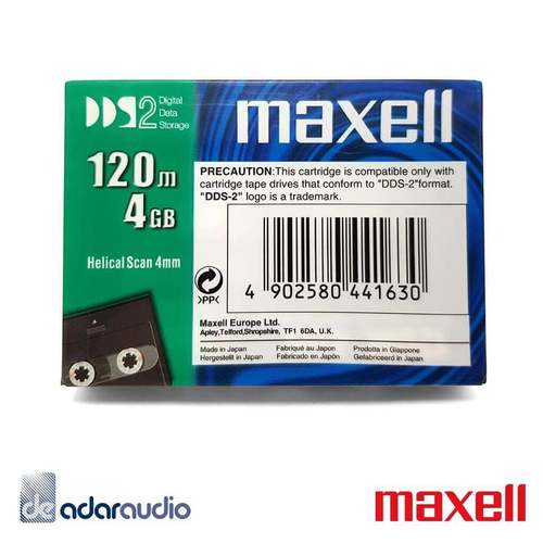 קלטת 4G לאחסון מידע Maxell DSS-2