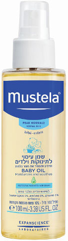 MUSTELA שמן עיסוי לתינוקות וילדים 100 מל