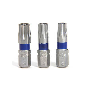 3 יח ביט TORX+חור T8 כחול כהה SIGNET