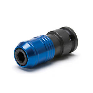 מעביר כח שחור לביט 1/4+נעילה SIGNET D3/8