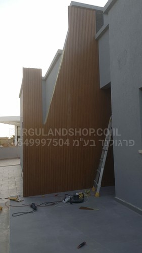 חיפוי קירות חכם מאלומיניום - מדגים פסים של 4 ס