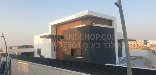 חיפוי קירות חכם מאלומיניום - מדגים פסים של 4 ס