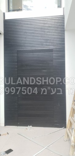 חיפוי דלתות קו אפס 0 - אלומיניום בגוונים