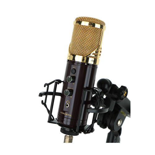 מיקרופון קונדנסר לאולפן KURZWEIL KM-2U GOLD