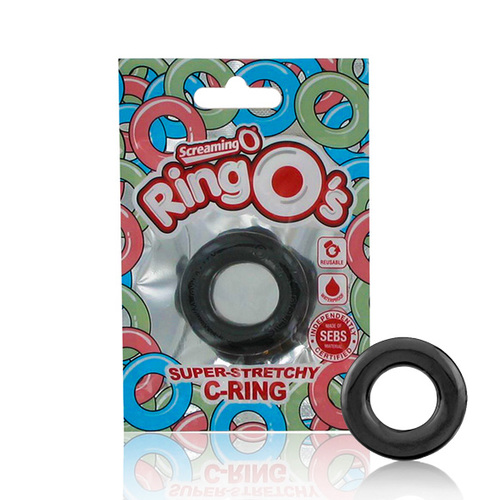 טבעת זקפה מסיליקון RingO Black