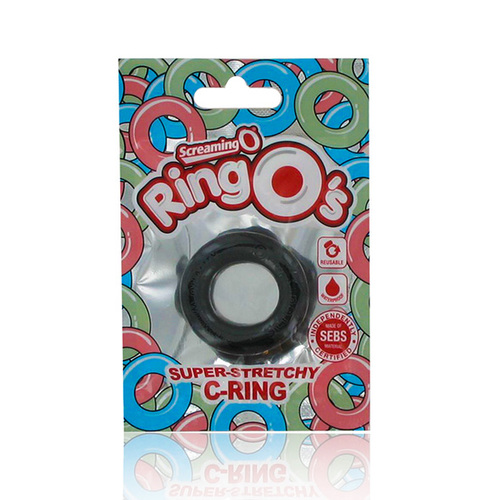 טבעת זקפה מסיליקון RingO Black