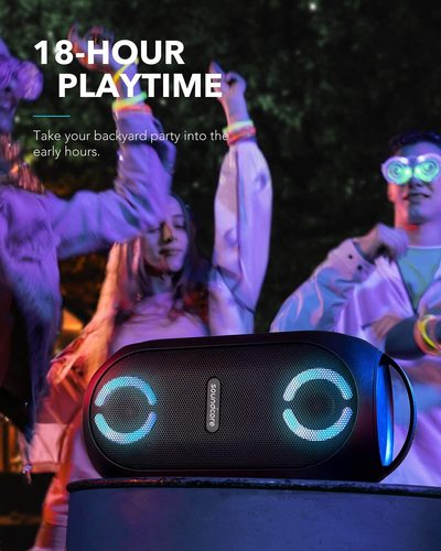 \u200fרמקול נייד Anker Rave Mini - - רמקולים