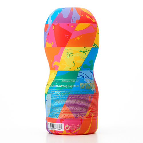 מיני פלשלייט תוצרת יפן Tenga - Original Vacuum Cup Rainbow Unite with Pride 