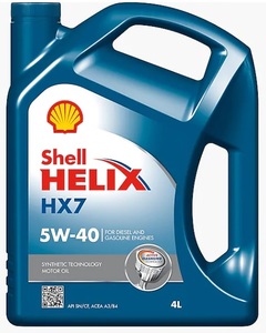 שמן מנוע Shell HELIX HX7 5W40 4L