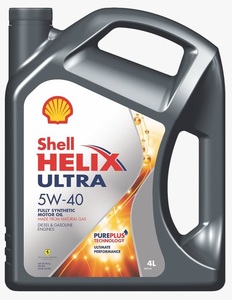 שמן מנוע Shell HELIX ULTRA 5W40 4L