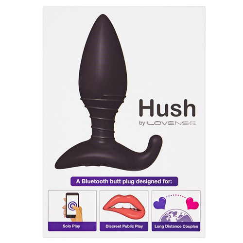 הפלאג העוצמתי ביותר בעולם Hush by Lovense במחיר הזול בישראל 