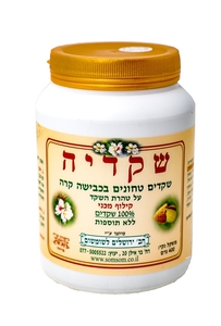 שקדיה - ממרח שקדים טחונים בכבישה קרה 400 גרם