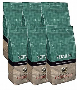 מבצע!!! 6 ק"ג פולי קפה מותג גריבלדי ורסיליה Garibaldi garn caffe versilia