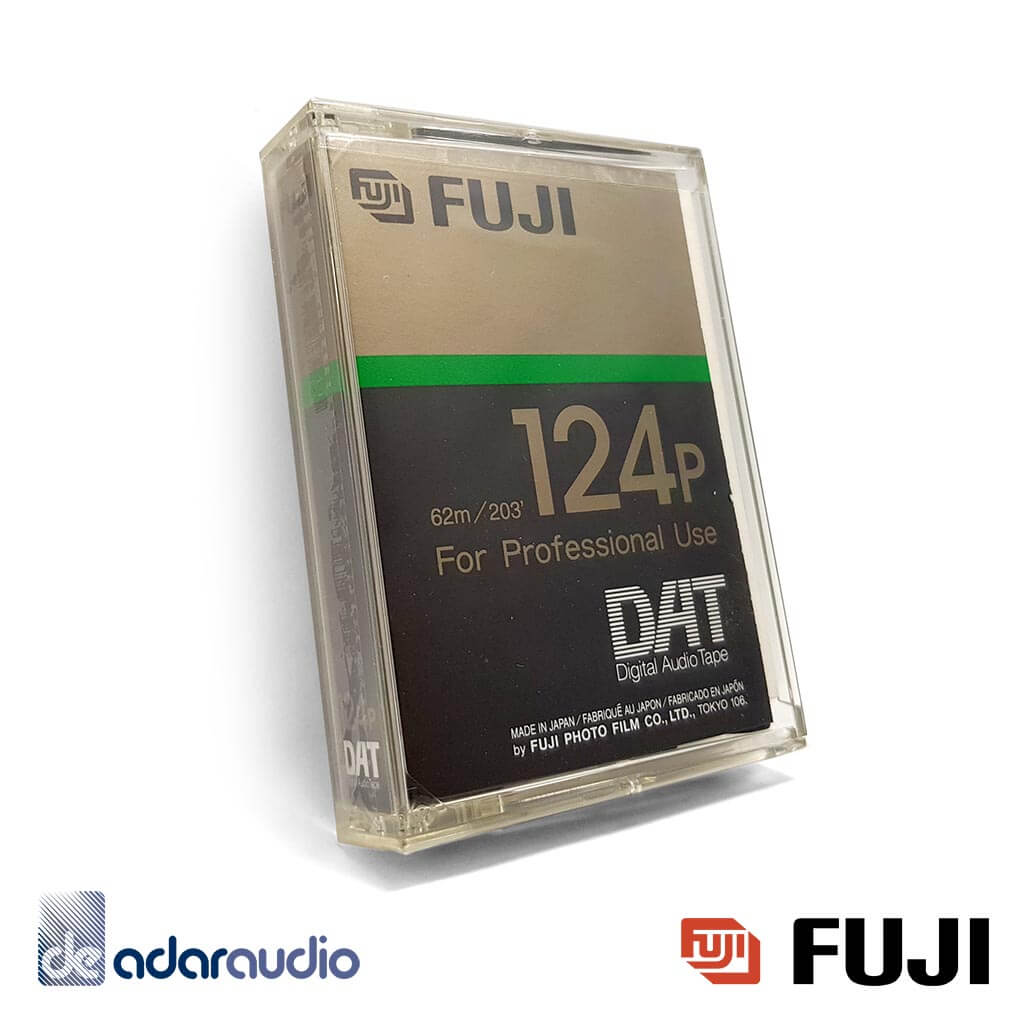 קלטות אודיו דיגיטליות FUji 124p DAT