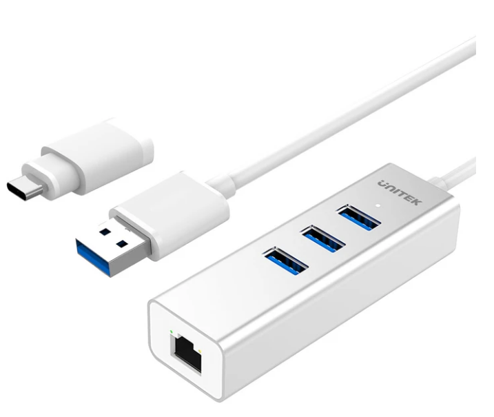 מפצל Unitek Y-3083B Unitek Hub 3x USB 3.0