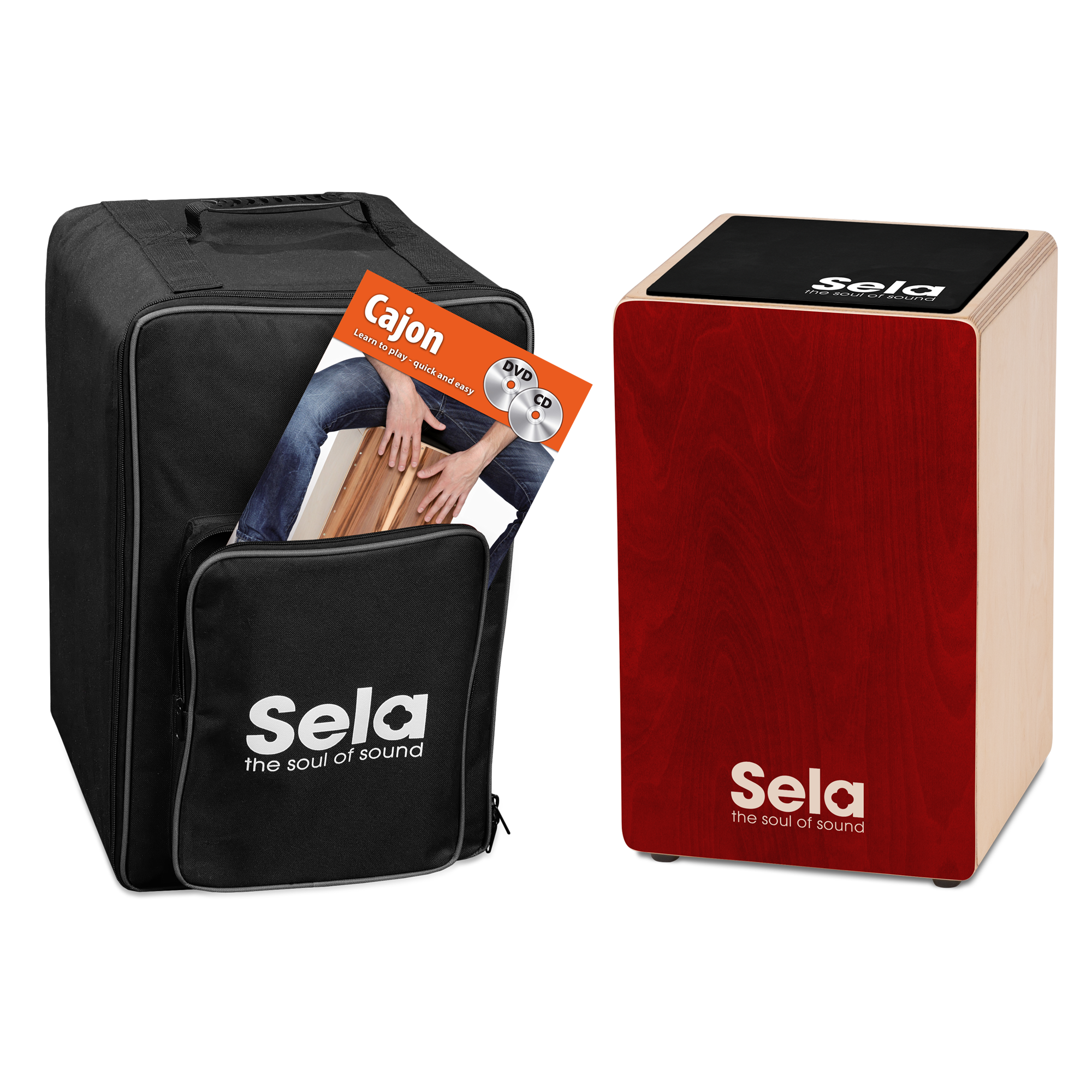 חבילת SE184 קחון אדום SELA PRIMERA SE165 עם פד + ספר + תיק