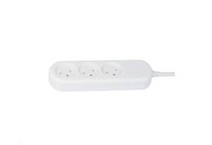 רב שקע - 3 שקעים אורך 1 מטר OMEGA