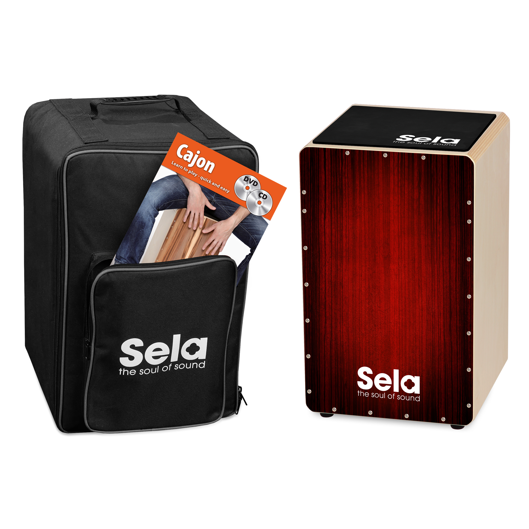 חבילת SE060 קחון אדום SELA VARIOS SE050 עם פד + ספר + תיק