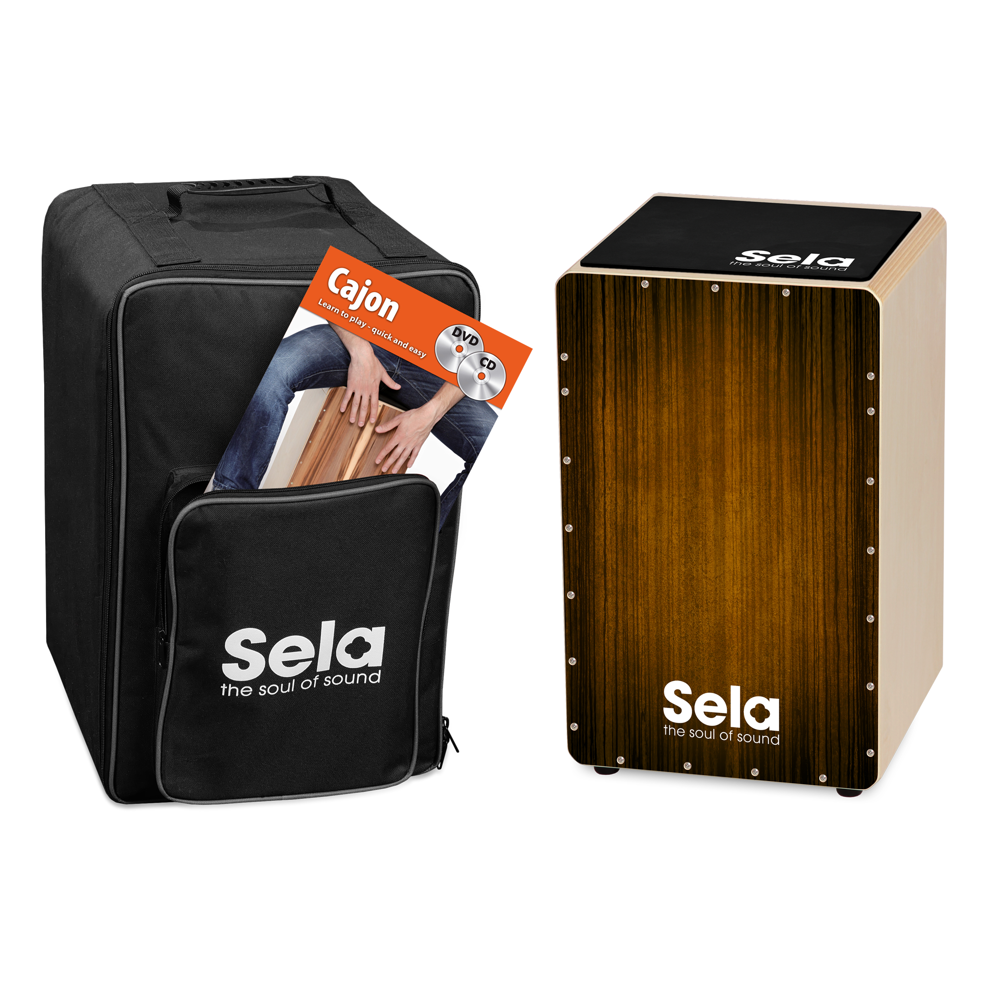 חבילת SE129EN קחון חום SELA VARIOS SE051 עם פד + ספר + תיק