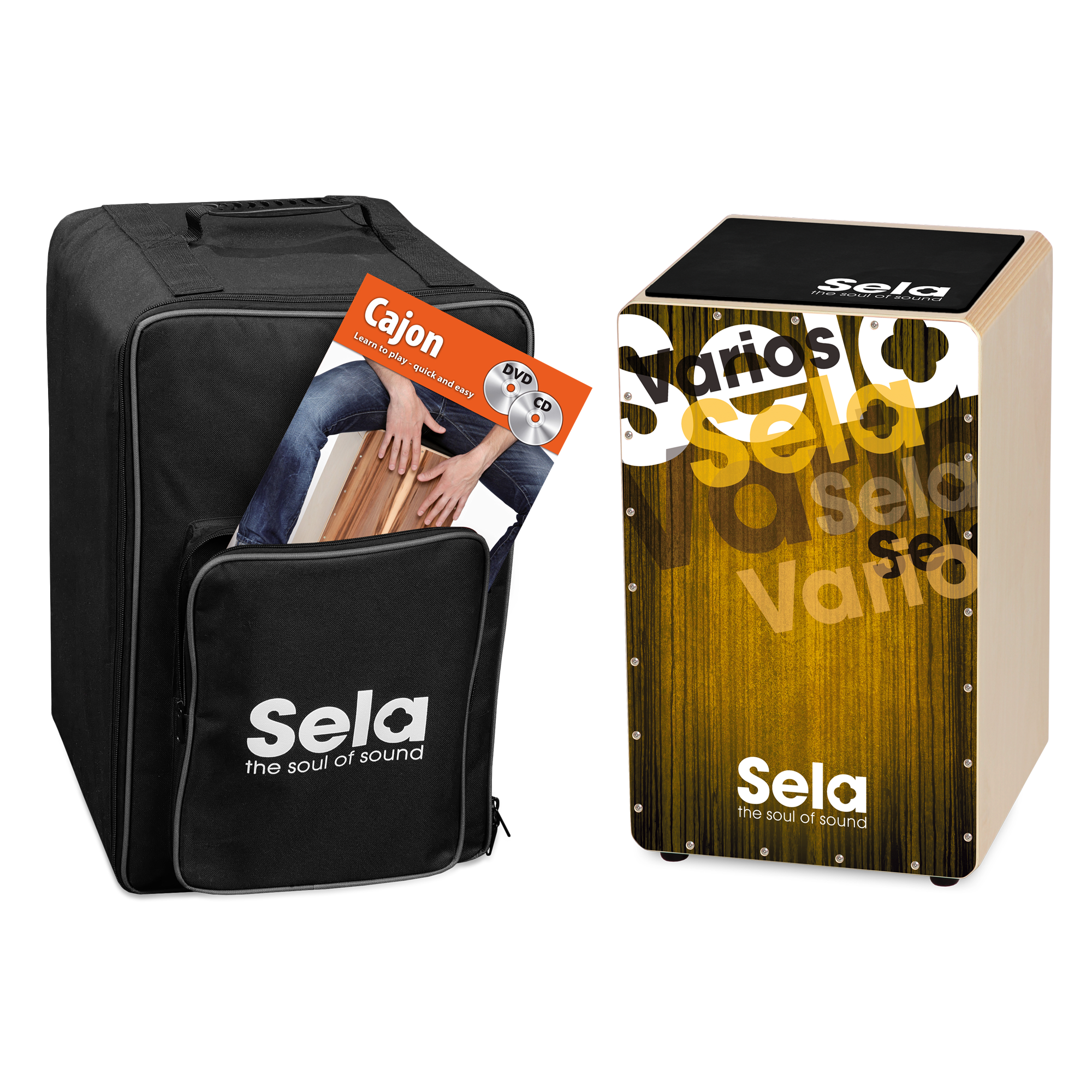 חבילת SE132EN קחון מוזהב SELA VARIOS SE067 עם פד + ספר + תיק