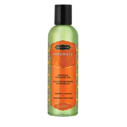 שמן מסא'ג בריח פירות טרופיים עסיסיים  Kama Sutra - Naturals Oil Massage Tropical Fruits