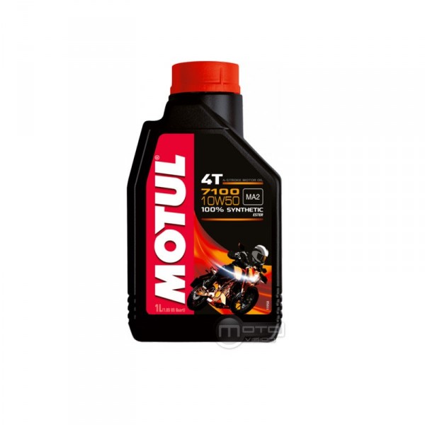 שמן מנוע 4 פעימות 10W50 מוטול 1 ליטר - MOTUL 7100
