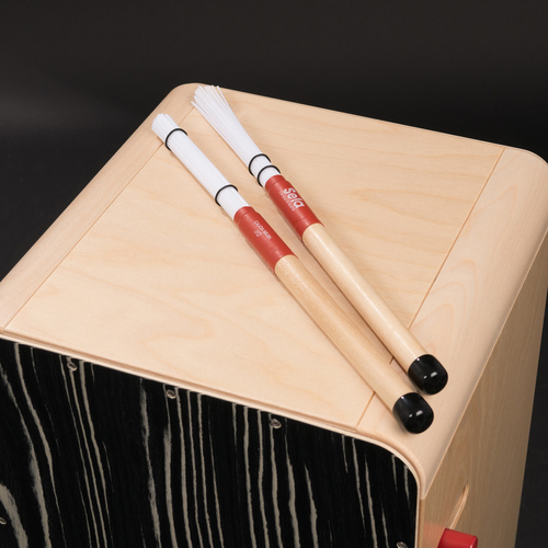 זוג מקלות לקחון Sela Cajon Brush 110 SE065