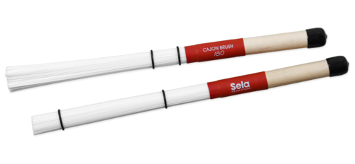 זוג מקלות לקחון Sela Cajon Brush 180 SE035