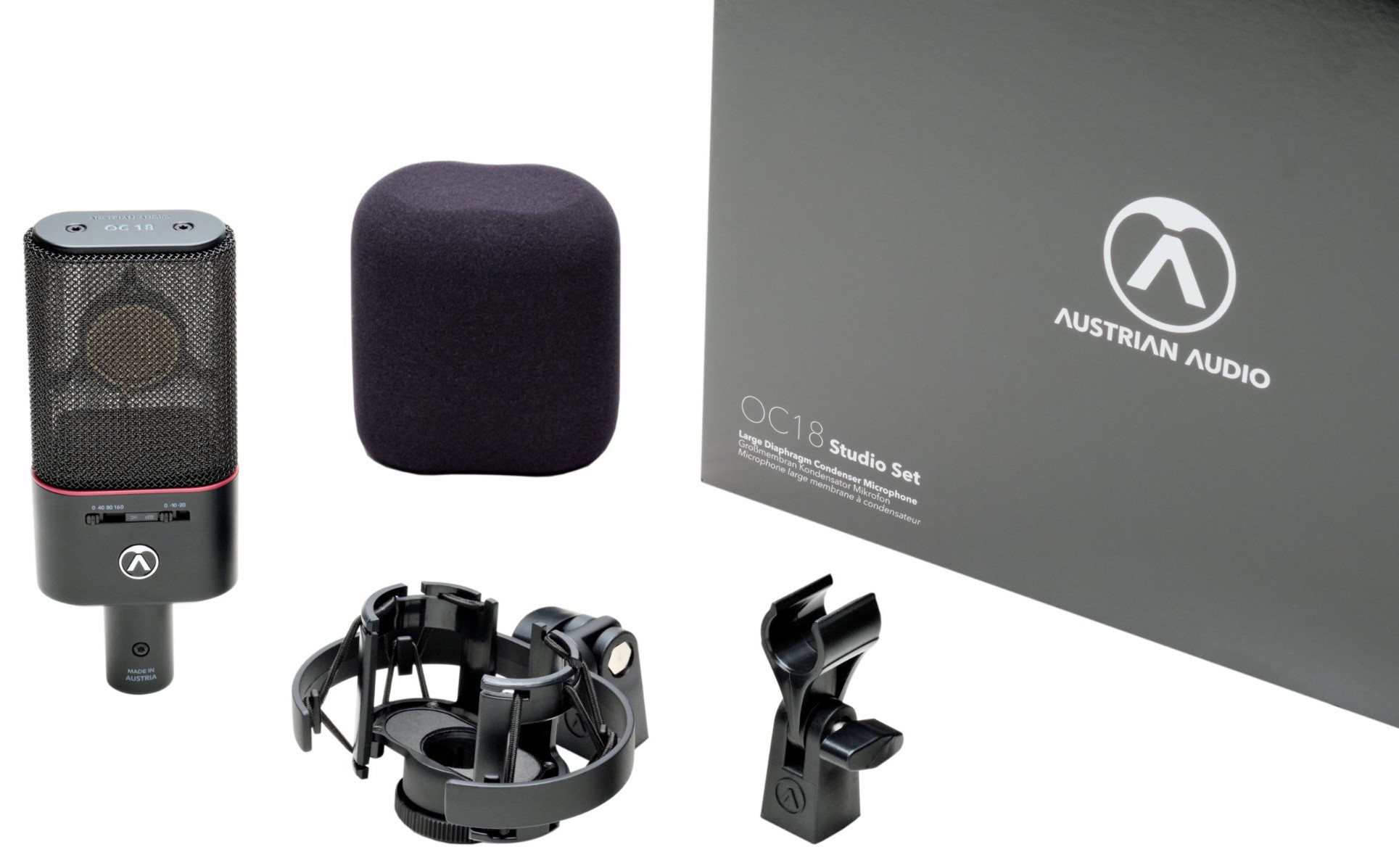 סט מיקרופון Austrian Audio OC18 Studio Set