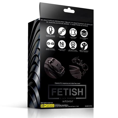 אזיקי ידיים דמוי עור טבעוני  Fetish - Handcuffs Vegan Leather