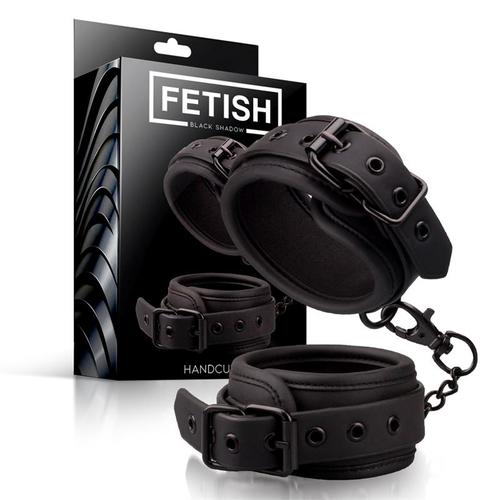 אזיקי ידיים דמוי עור טבעוני  Fetish - Handcuffs Vegan Leather