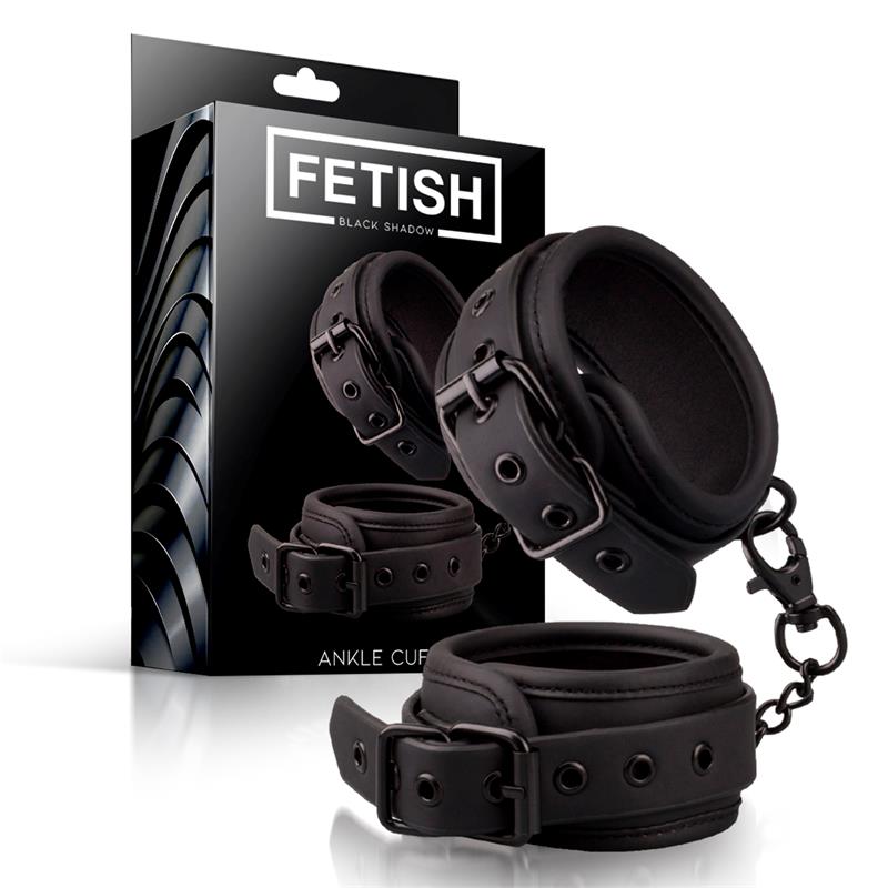 אזיקי רגליים דמוי עור טבעוני  Fetish - Ankle Vegan Leather