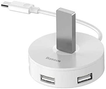 BASEUS round box hub adapter white