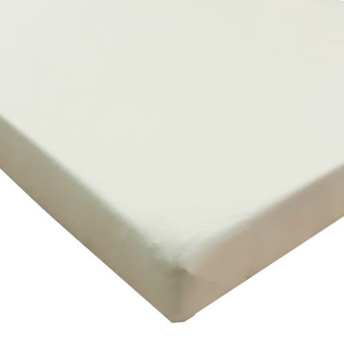 סדין לעריסת תינוק 100% כותנה טריקו - שמנת